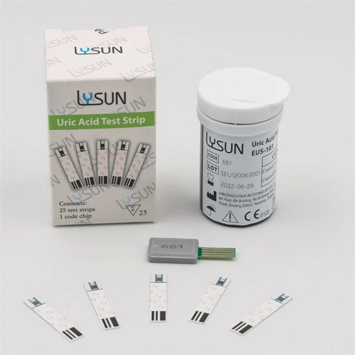 easy touch uric acid test strips