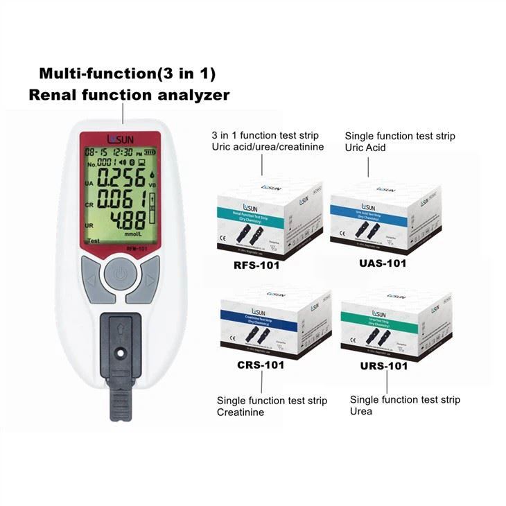 High Accuracy Renal Function Analyzer Creatinine Uric Acid Urea