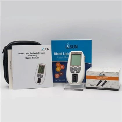 3-in-1-Blutfettteststreifen Gesamtcholesterin, Triglyceride, High Density Lipo-Protein TC/TG/HDL/LDL für POCT-Analysator