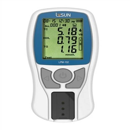 Triple-in-One-Lipidmonitor von bester Qualität HDL LDL Triglyceride Cholesterin
